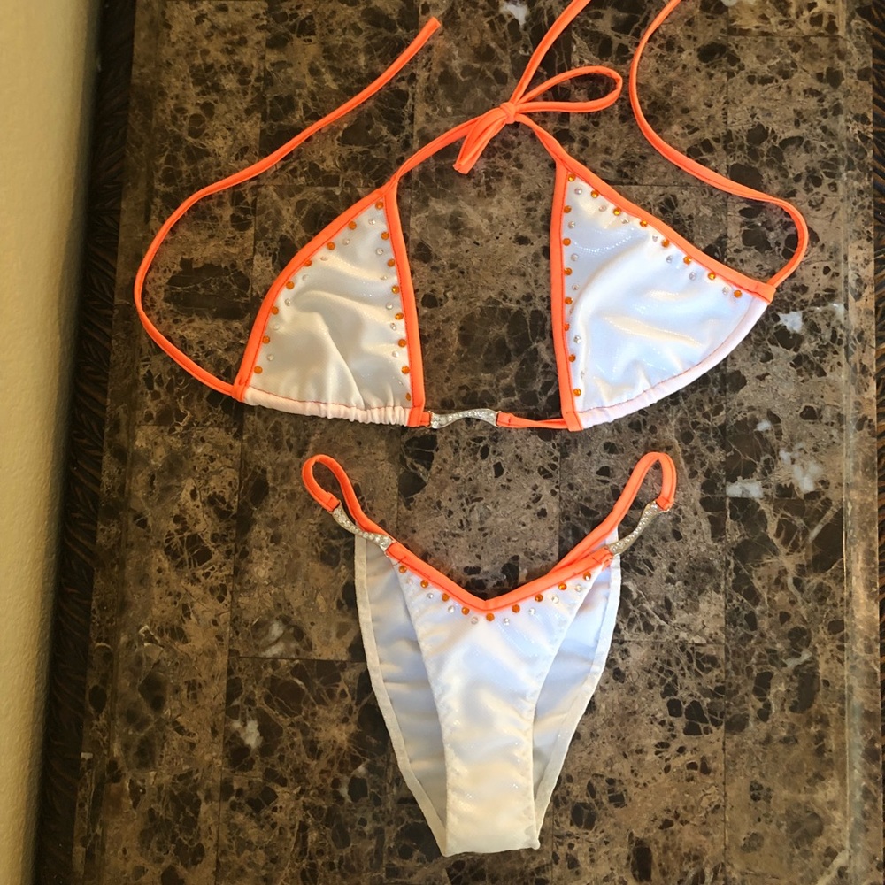WaterBabies jeweled competition Bikini L & XS